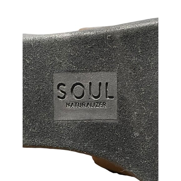 Naturalizer Soul Womens Brown Wedge Knee High Boots Size 9.5 Medium - Picture 5 of 11